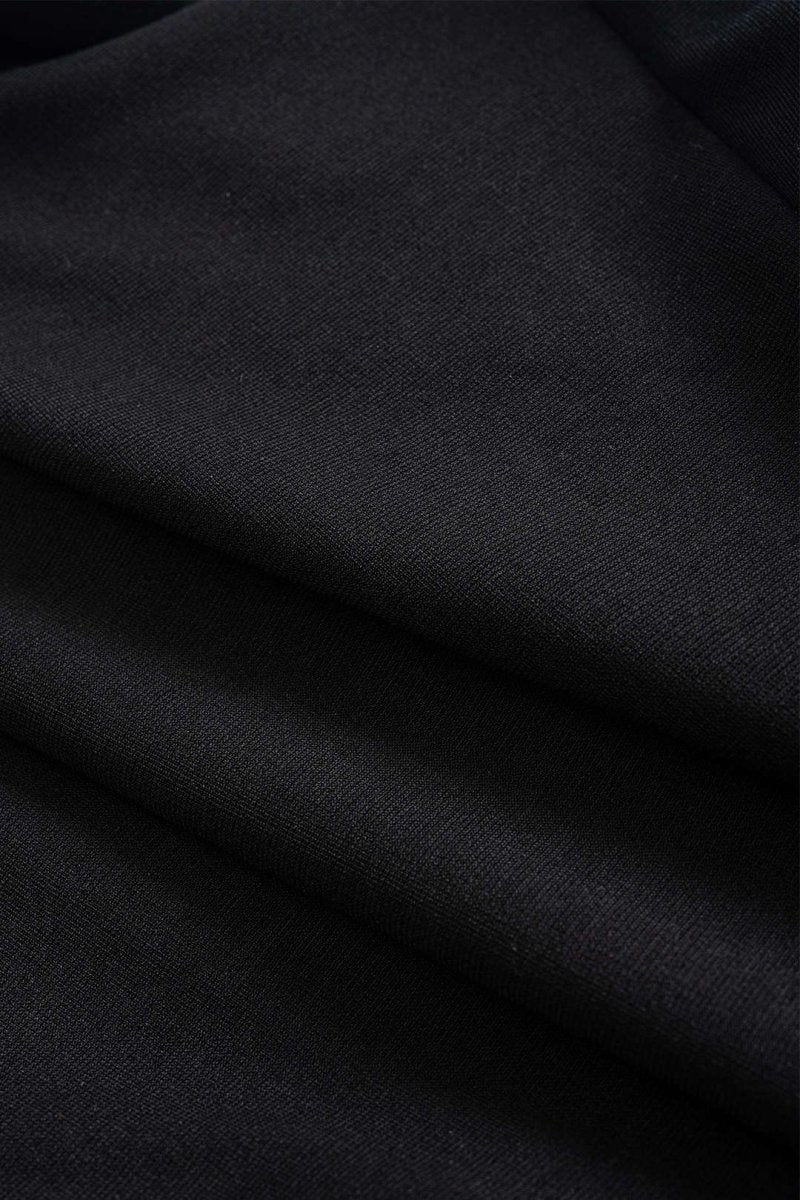 Contrast Satin Ruched Slit Strapless Maxi Dress - MISMIMCWDA2503030067-Contrast Color-XS