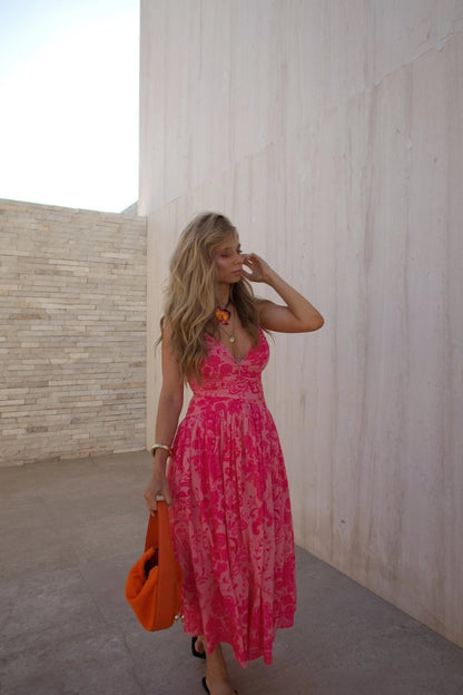 Coral Cove Dress - MISMIJK2408-W-PNK-XXS