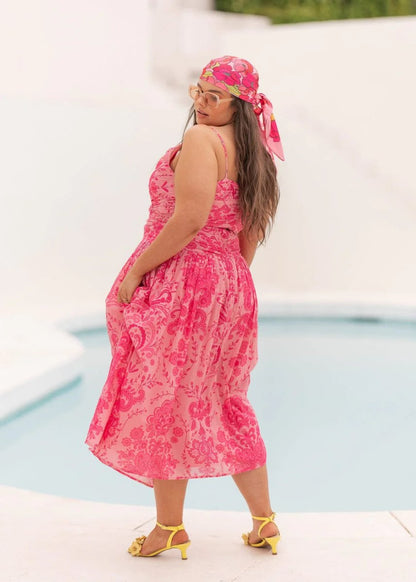 Coral Cove Dress - MISMIJK2408-W-PNK-XXS