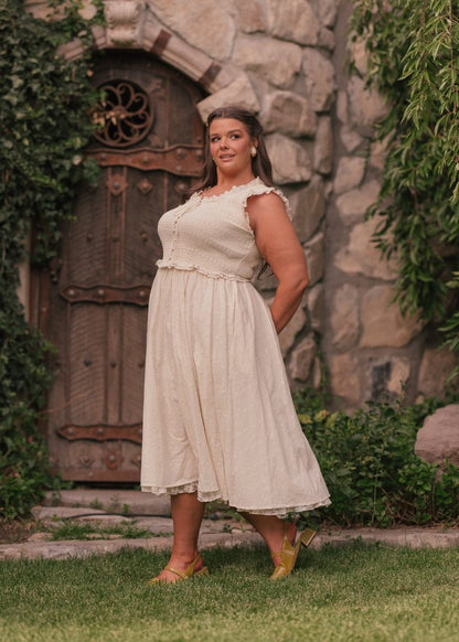 Courtney Dress - MISMIJK2451-W-CRM-XXS