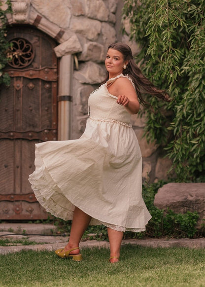 Courtney Dress - MISMIJK2451-W-CRM-XXS