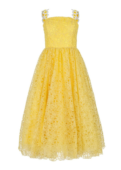 Daisy Days Dress - MISMIJK2438-W-YLW-00