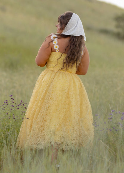 Daisy Days Dress - MISMIJK2438-W-YLW-00