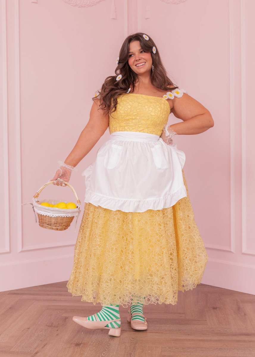 Daisy Days Dress - MISMIJK2438-W-YLW-00