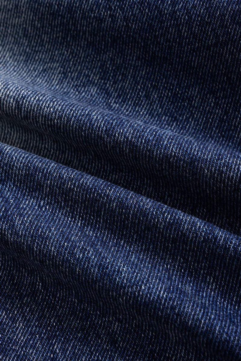 Denim Washed High Waist Barrel Jeans - MISMIMCWNJ2508200020-BLUE-XS