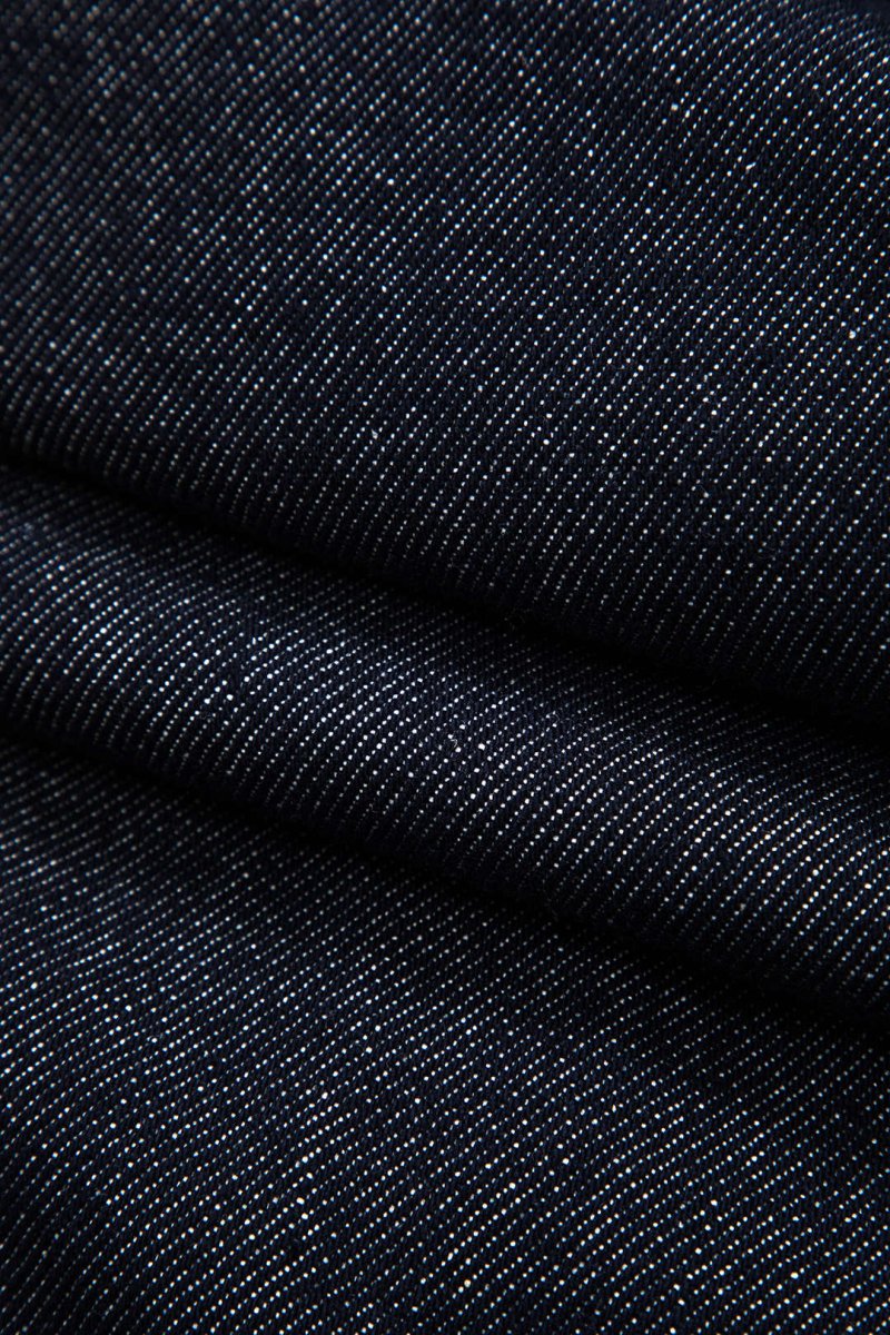 Denim Washed Wide Leg Barrel Jeans - MISMIMCWNJ2411140046-NAVY-XS