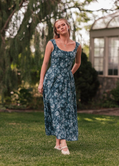 Dolly Dress - MISMIJK2477-W-BLU-XXS