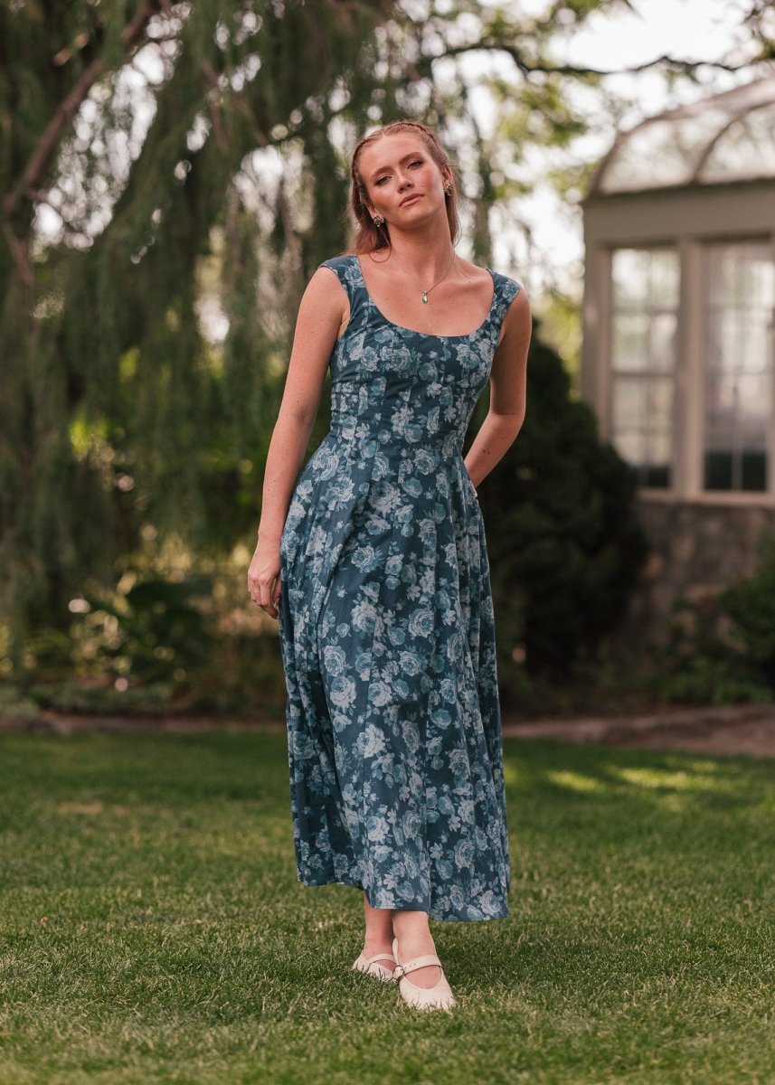 Dolly Dress - MISMIJK2477-W-BLU-XXS