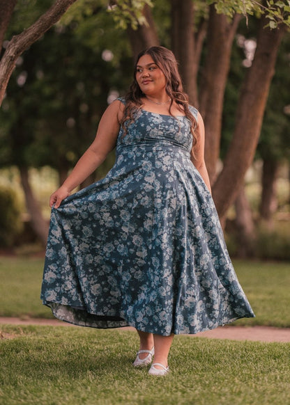 Dolly Dress - MISMIJK2477-W-BLU-XXS