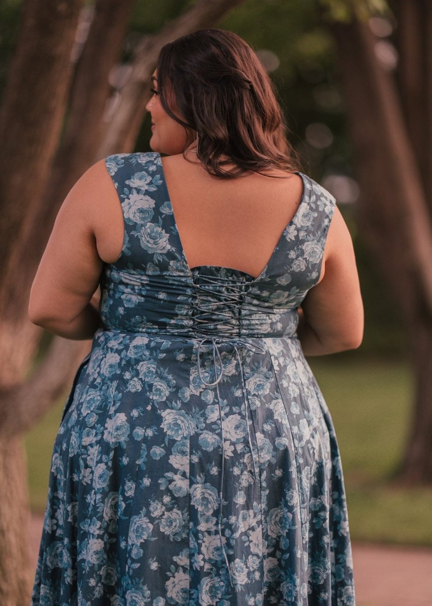 Dolly Dress - MISMIJK2477-W-BLU-XXS