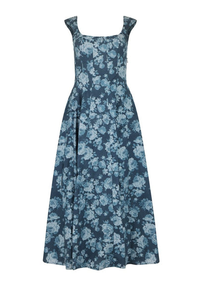 Dolly Dress - MISMIJK2477-W-BLU-XXS