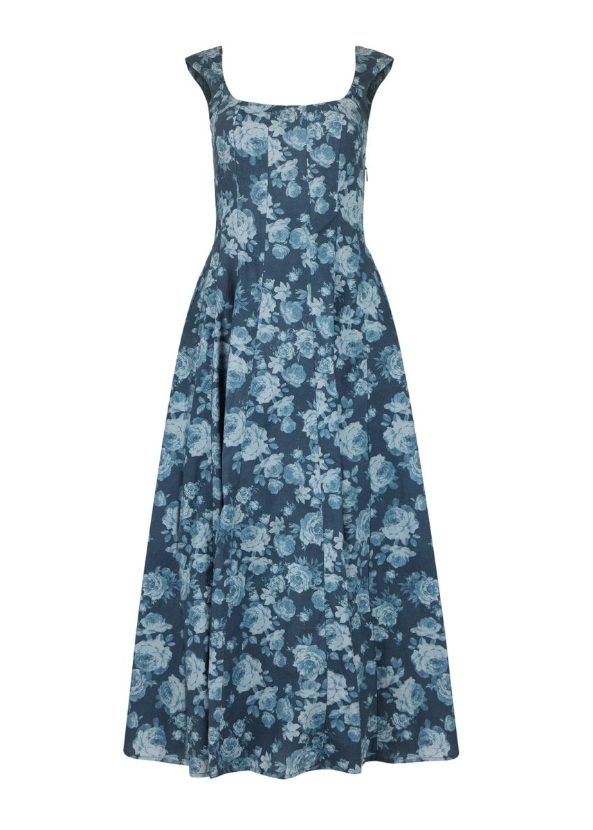 Dolly Dress - MISMIJK2477-W-BLU-XXS