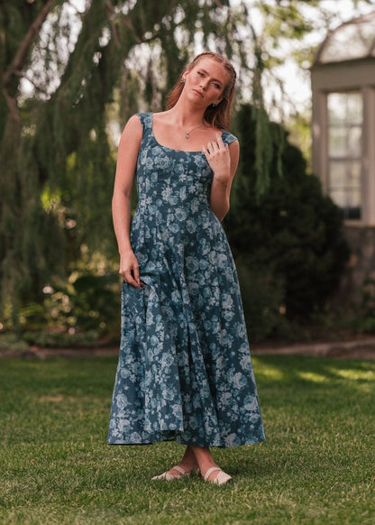 Dolly Dress - MISMIJK2477-W-BLU-XXS