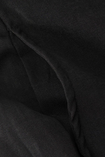 Draped Wrap Straight Leg Suit Pants - MISMIMCWBP2304150032-BLACK-XS