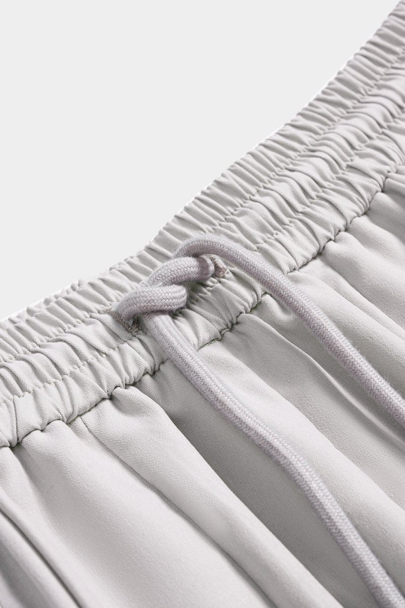 Drawstring Ruffle Trousers - MISMIMCWBT2507120240-GRAY-XS