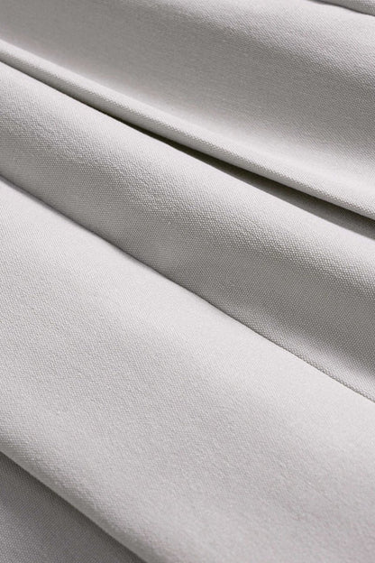 Drawstring Ruffle Trousers - MISMIMCWBT2507120240-GRAY-XS