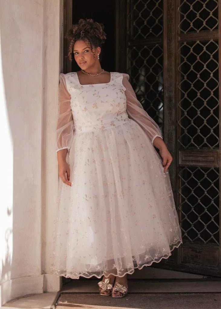 Eira Dress - MISMIJK24150-W-WHT-XXS