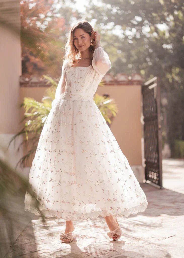 Eira Dress - MISMIJK24150-W-WHT-XXS