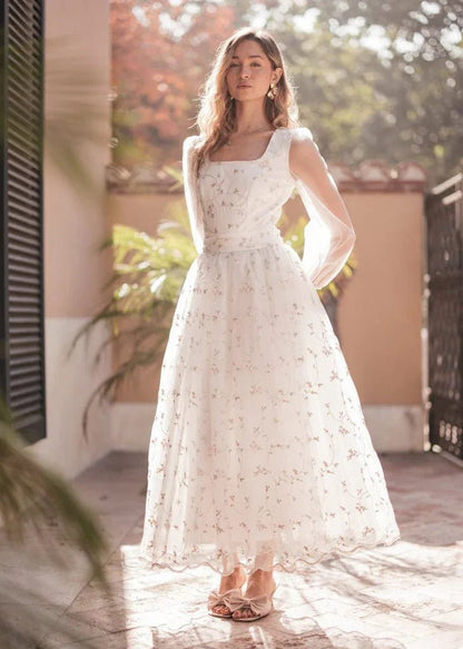 Eira Dress - MISMIJK24150-W-WHT-XXS