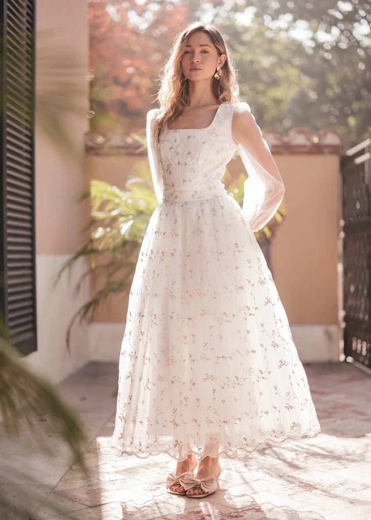 Eira Dress - MISMIJK24150-W-WHT-XXS