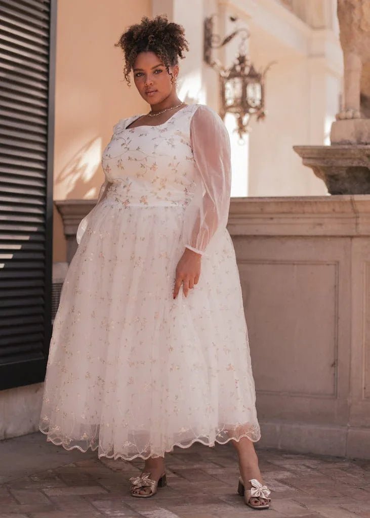 Eira Dress - MISMIJK24150-W-WHT-XXS