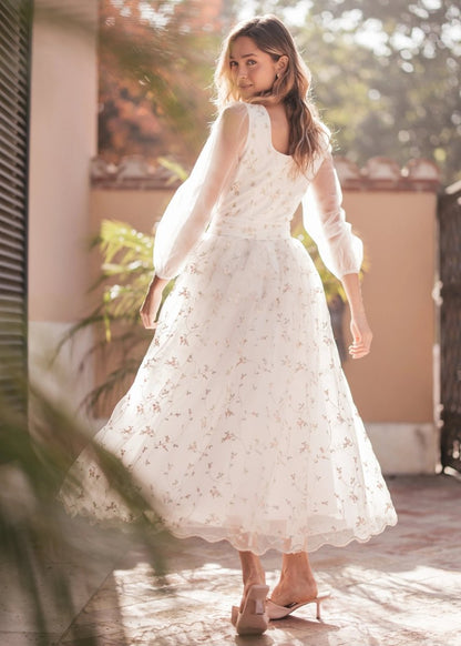 Eira Dress - MISMIJK24150-W-WHT-XXS