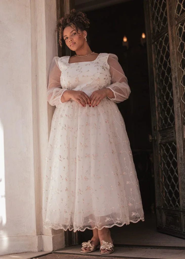 Eira Dress - MISMIJK24150-W-WHT-XXS