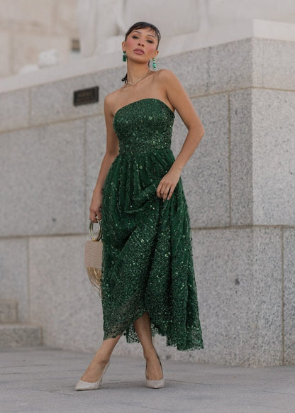 Elphie Dress - MISMIJK2497-W-GRN-00