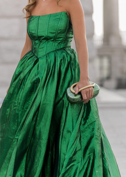 Emerald Dress - MISMIJK2480-W-GRN-00