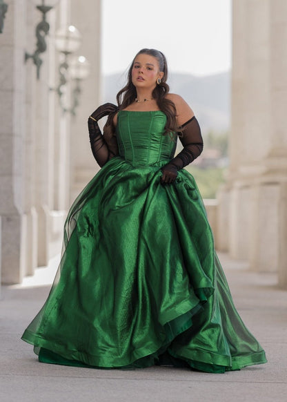 Emerald Dress - MISMIJK2480-W-GRN-00