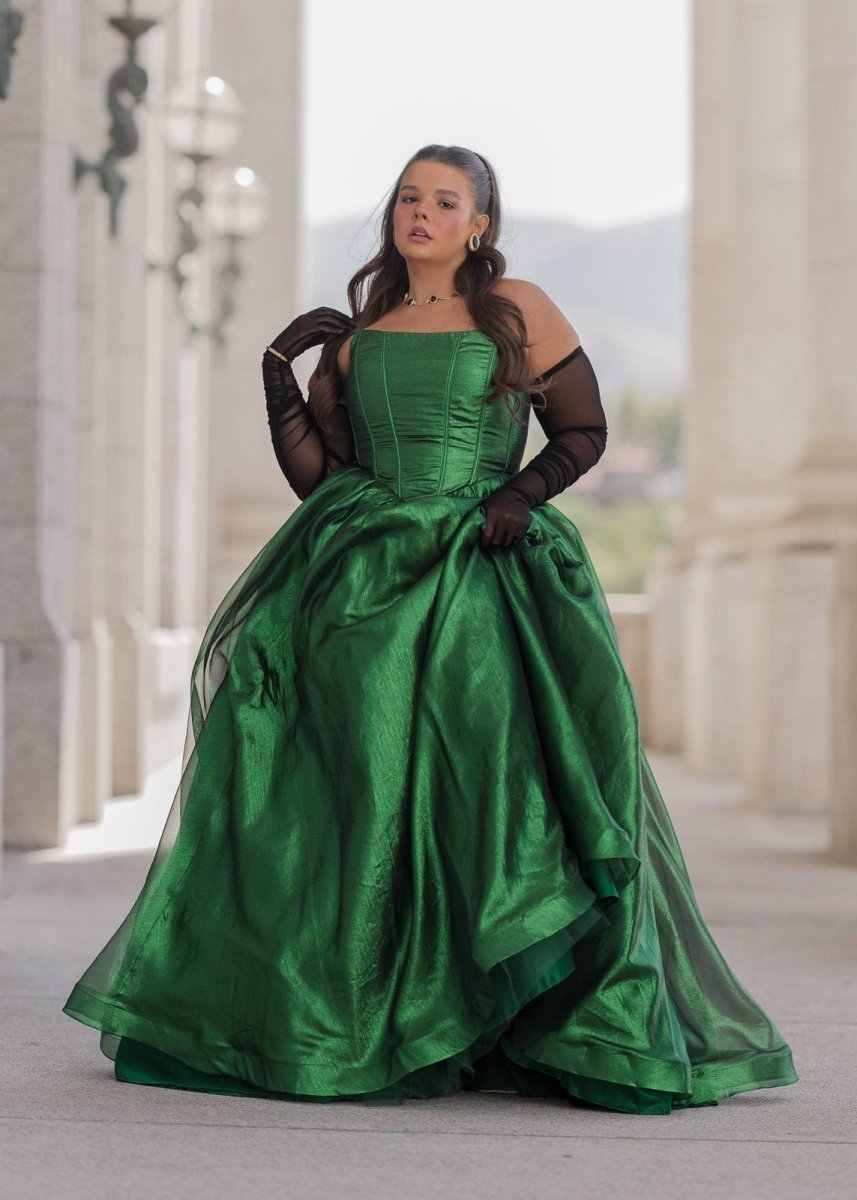 Emerald Dress - MISMIJK2480-W-GRN-00
