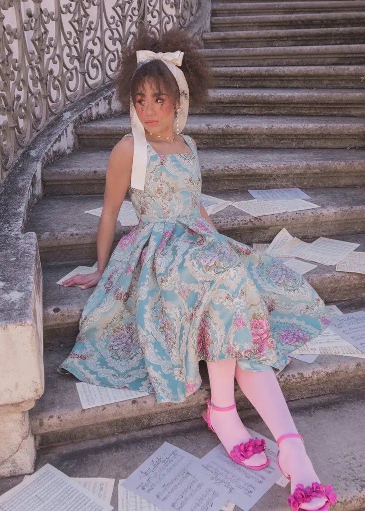 Emery Dress - MISMIJK24187-W-BLU-XXS