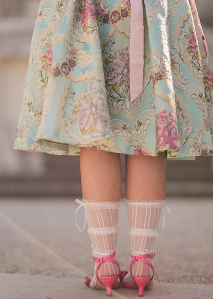 Emery Dress - MISMIJK24187-W-BLU-XXS