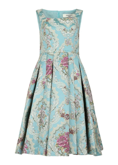 Emery Dress - MISMIJK24187-W-BLU-XXS