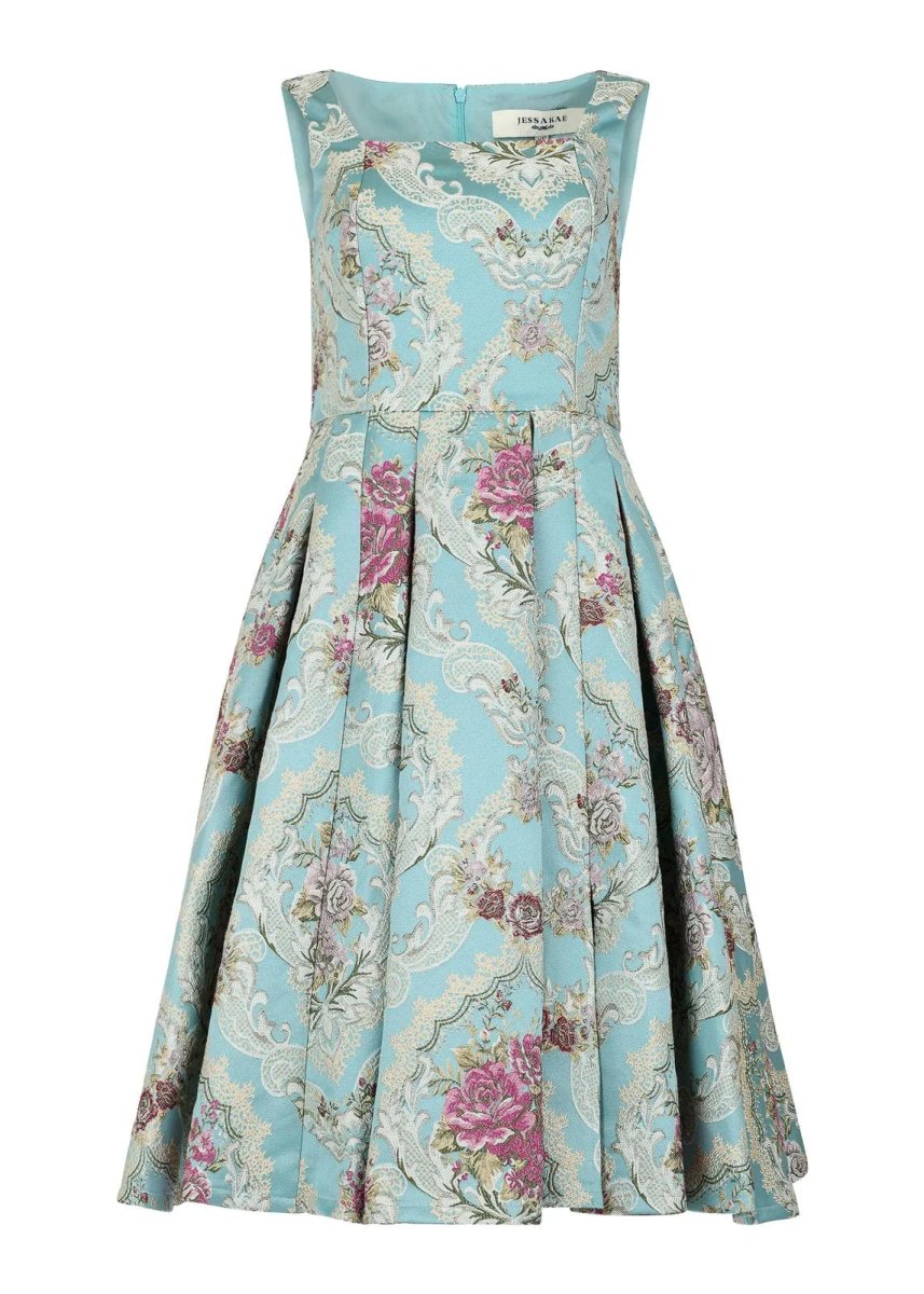 Emery Dress - MISMIJK24187-W-BLU-XXS