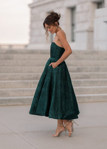 Enchanted Dress - MISMIJK2446-W-GRN-00