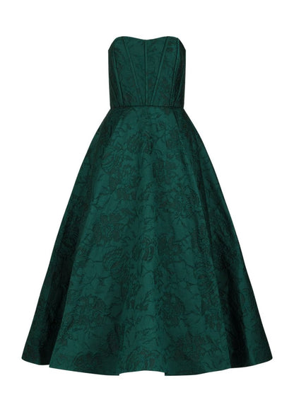 Enchanted Dress - MISMIJK2446-W-GRN-00