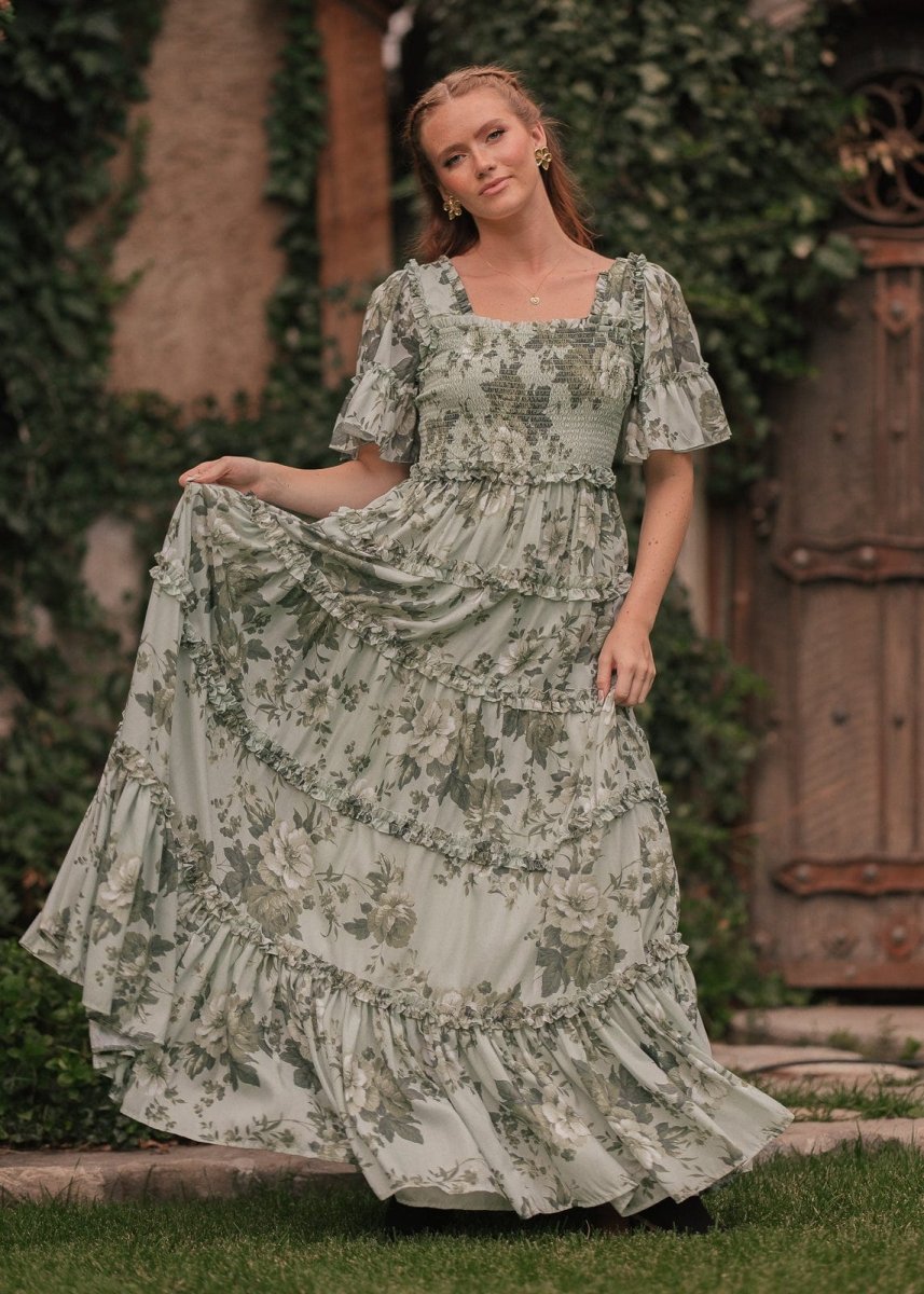 Faeryn Dress - MISMIJK2429-W-SGE-XXS