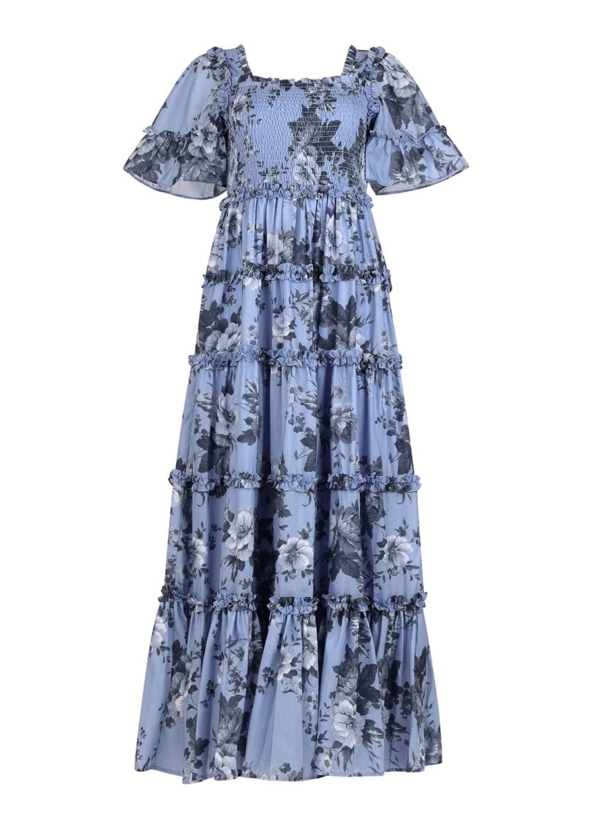 Faeryn Dress - MISMIJK2429-W-BLU-XXS