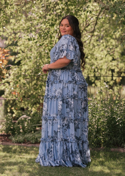 Faeryn Dress - MISMIJK2429-W-BLU-XXS