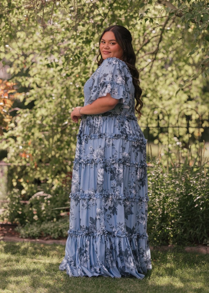 Faeryn Dress - MISMIJK2429-W-BLU-XXS