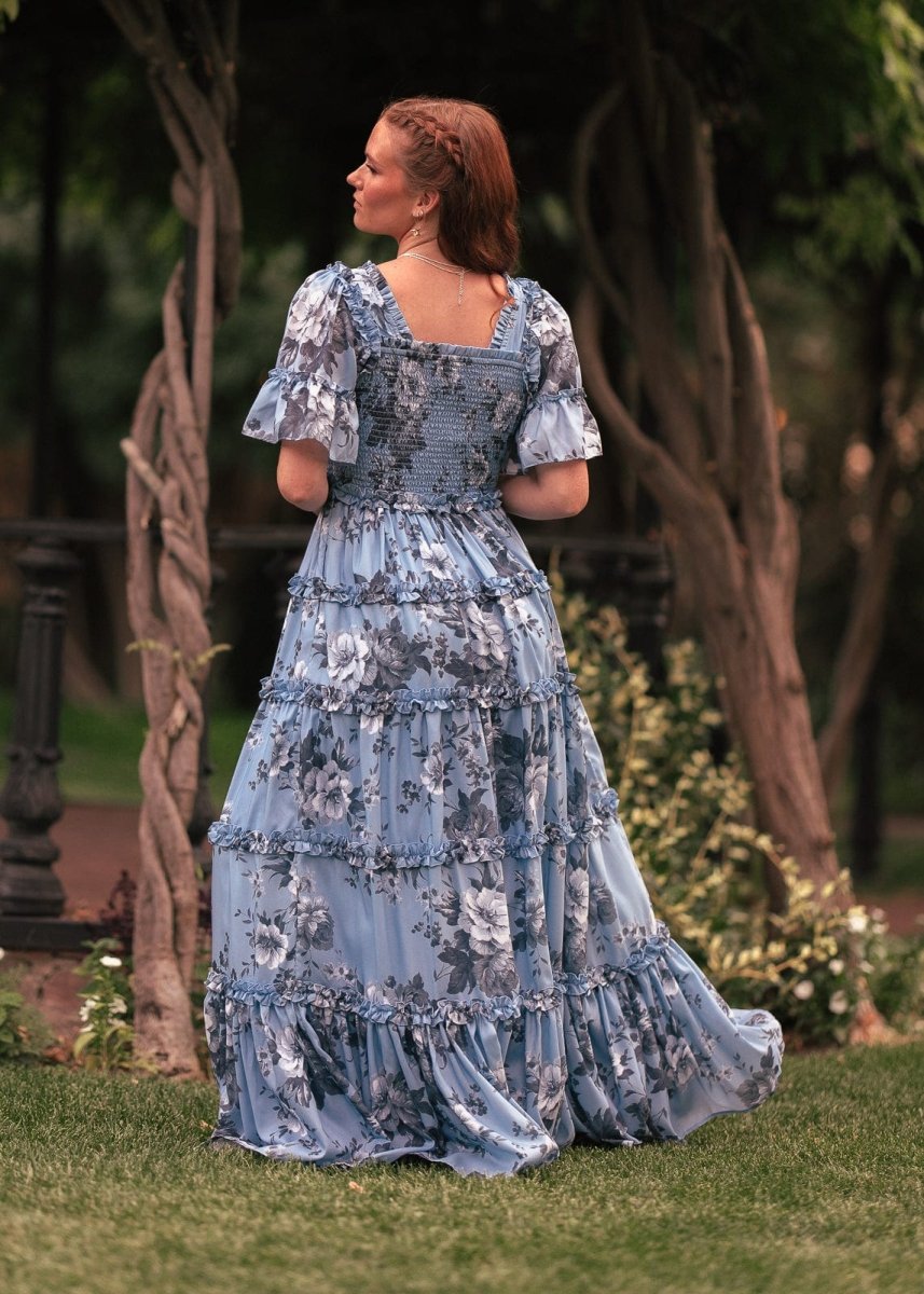 Faeryn Dress - MISMIJK2429-W-BLU-XXS