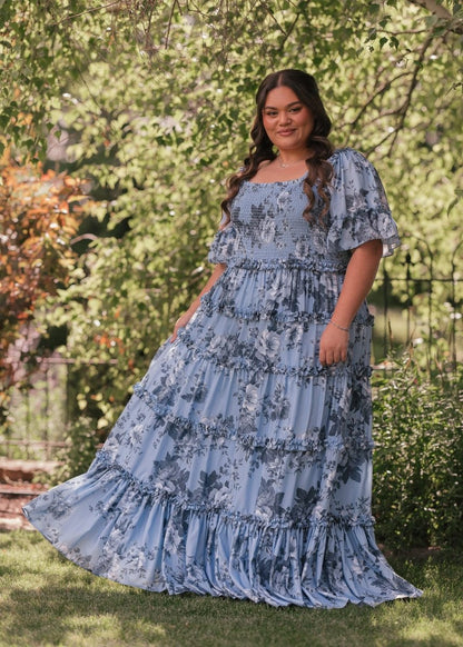 Faeryn Dress - MISMIJK2429-W-BLU-XXS