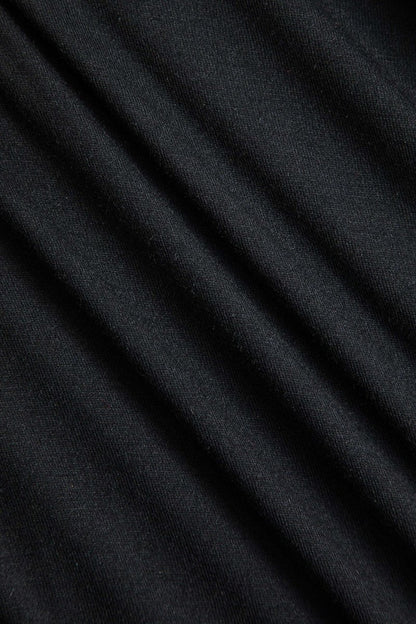 Faux Leather Patchwork Button Bodysuit - MISMIMCWTO2410160079-BLACK-XS