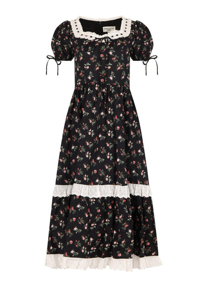 Fawn Dress - MISMIJK2457-W-BLK-XXS