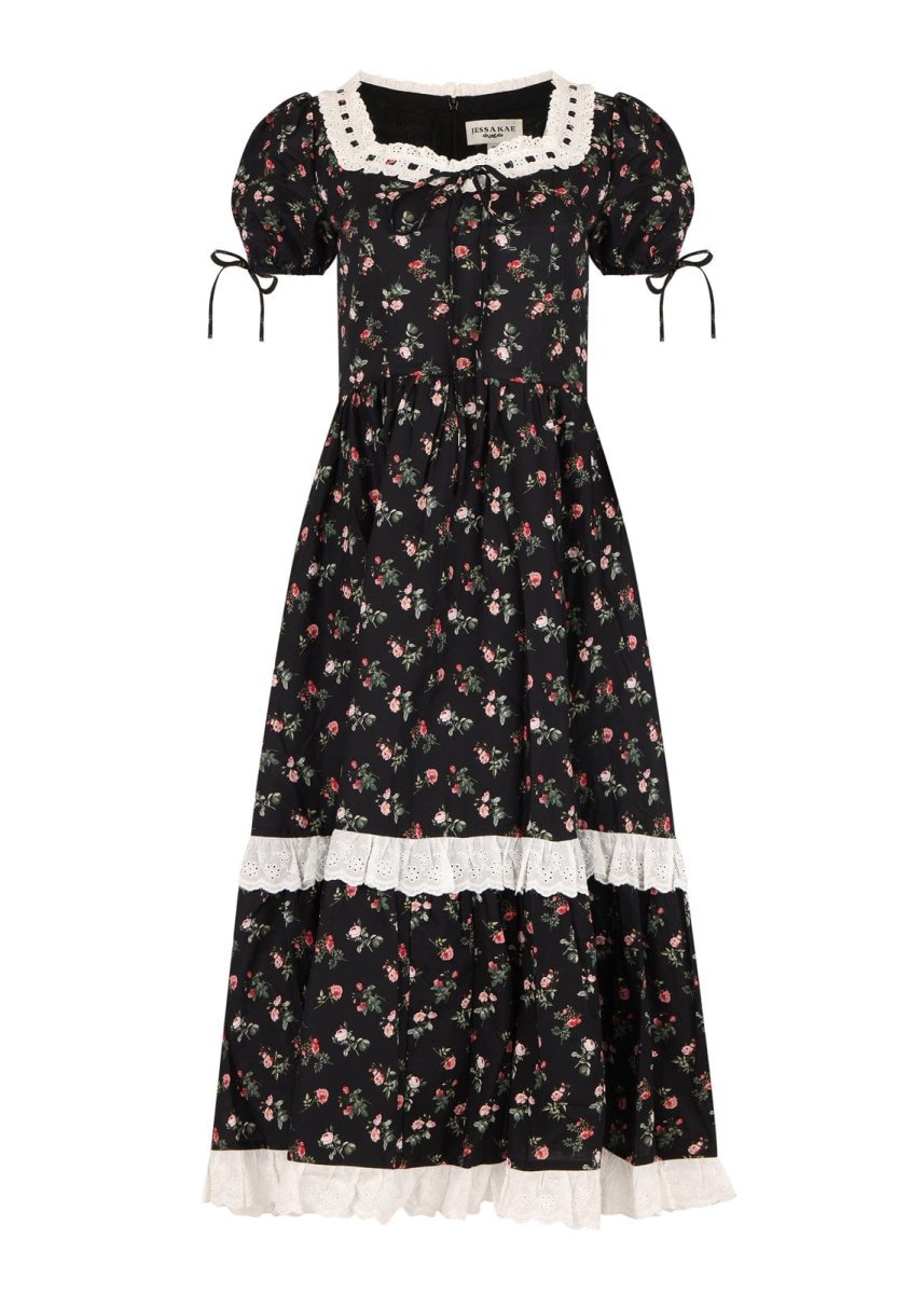 Fawn Dress - MISMIJK2457-W-BLK-XXS