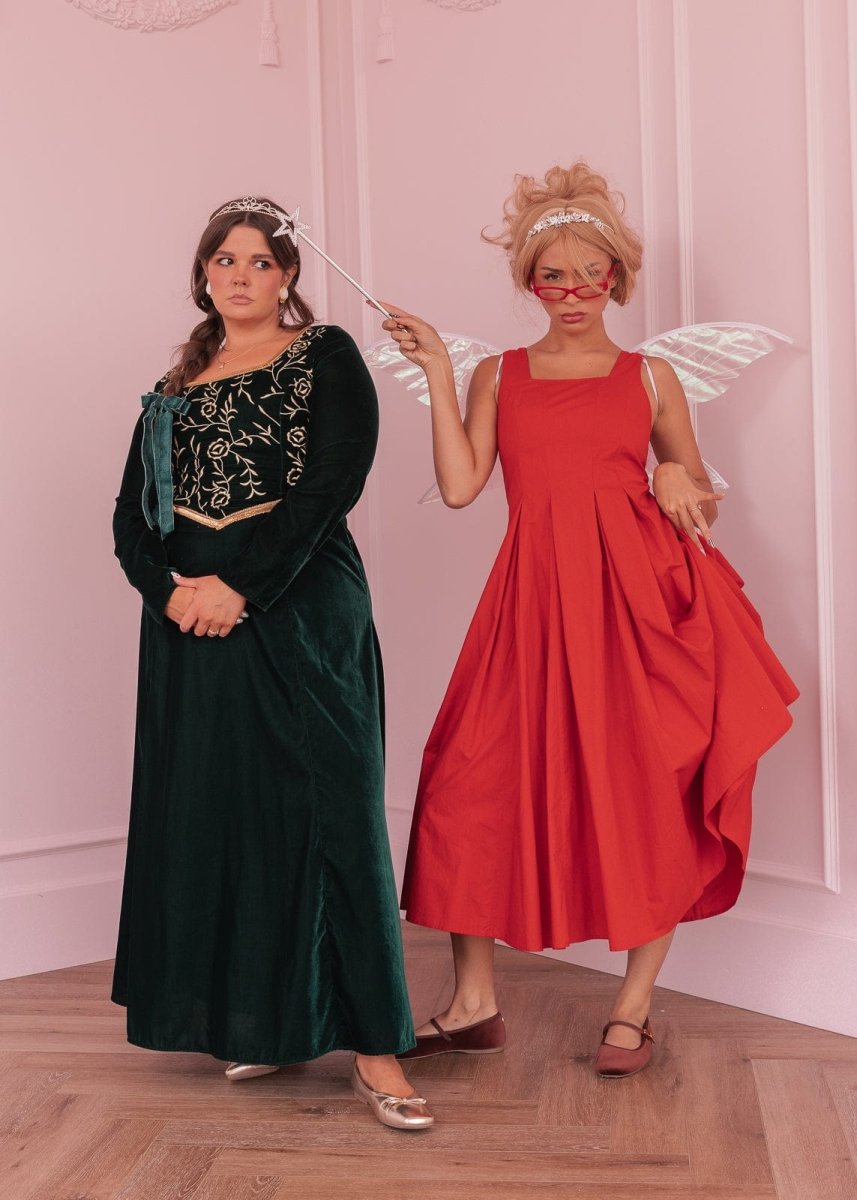 Fiona Dress - MISMIJK3435-W-GRN-XXS