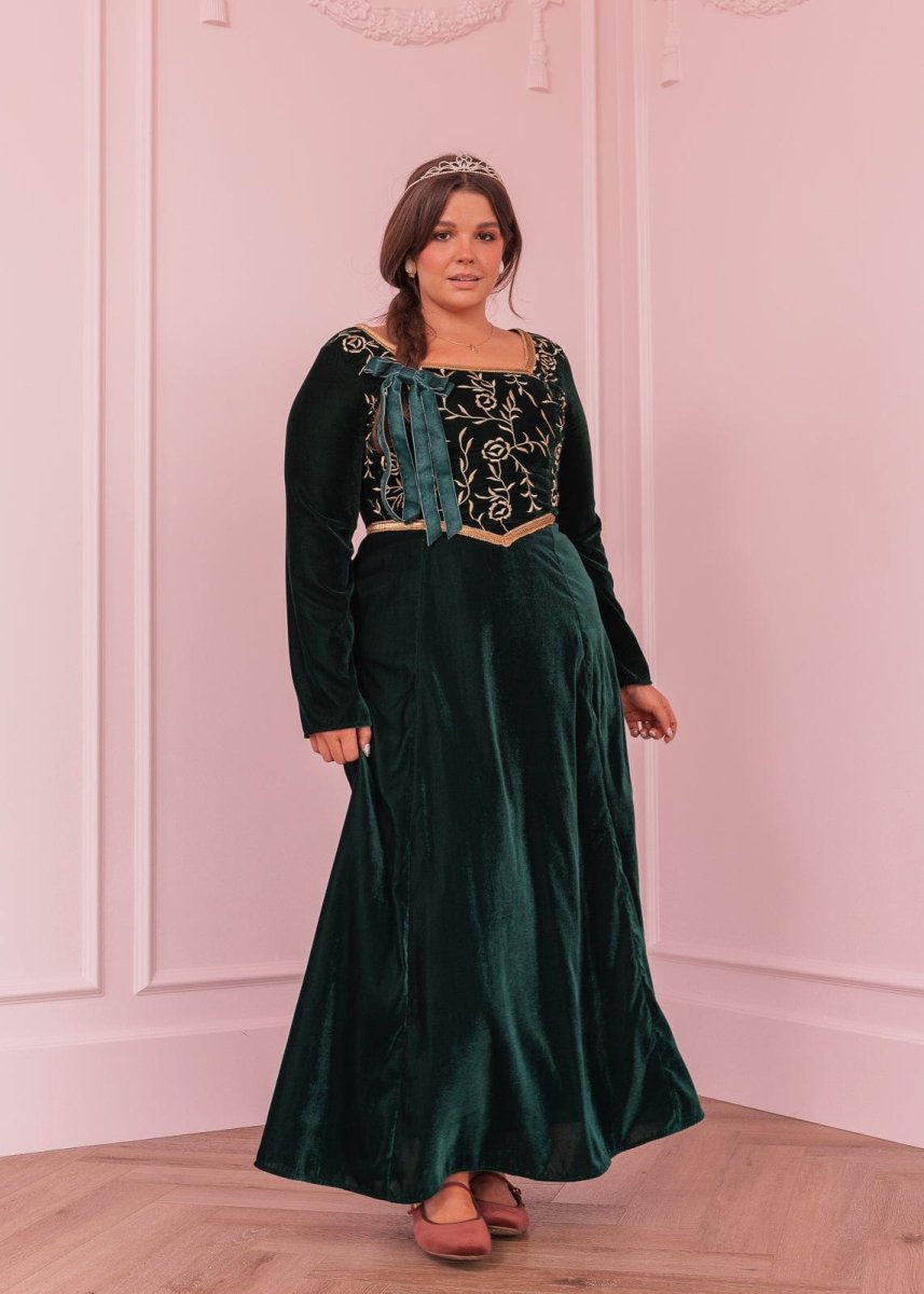 Fiona Dress - MISMIJK3435-W-GRN-XXS