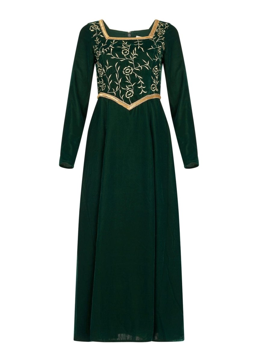 Fiona Dress - MISMIJK3435-W-GRN-XXS