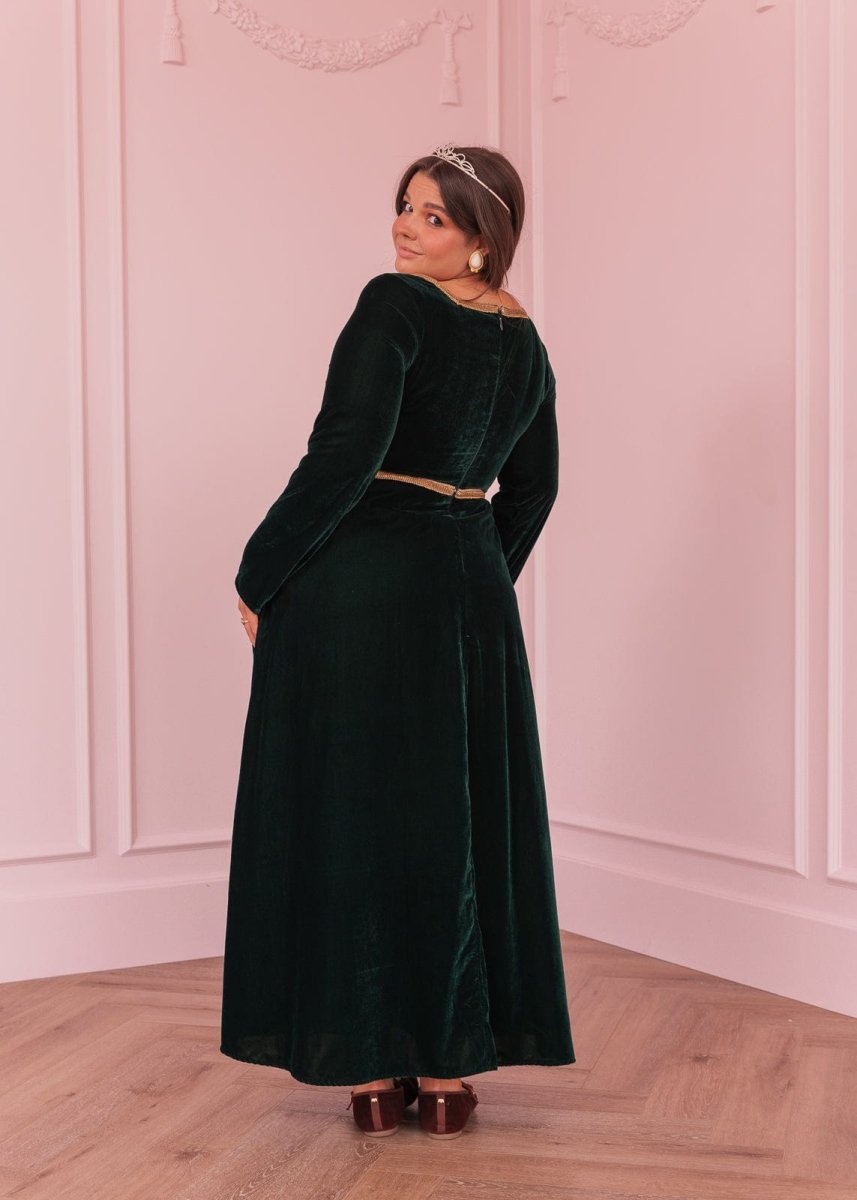 Fiona Dress - MISMIJK3435-W-GRN-XXS